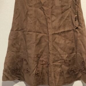 AND Brown Midi Skirt